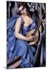 The Musician-Tamara de Lempicka-Mounted Giclee Print