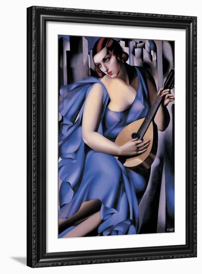 The Musician-Tamara de Lempicka-Framed Giclee Print