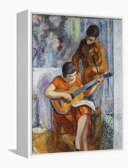 The Musicians; Les Musiciens, C.1930-Henri Lebasque-Framed Premier Image Canvas