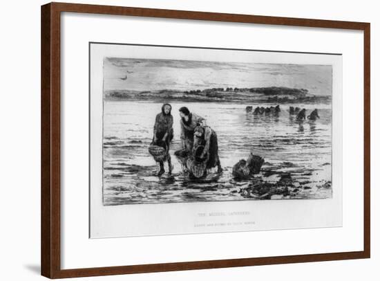 The Mussel Gatherers, C1890-Colin Hunter-Framed Giclee Print