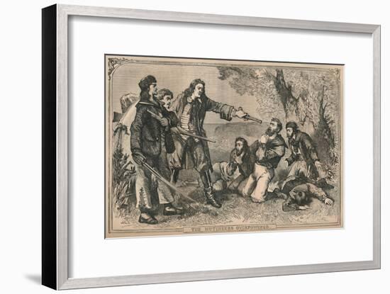 'The Mutineers Overpowered', c1870-Unknown-Framed Giclee Print