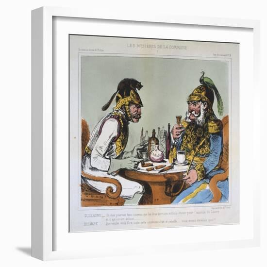 The Mysteries of the Commune, 1871-null-Framed Giclee Print