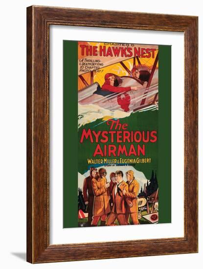 The Mysterious Airmen - the Hawks Nest-null-Framed Art Print