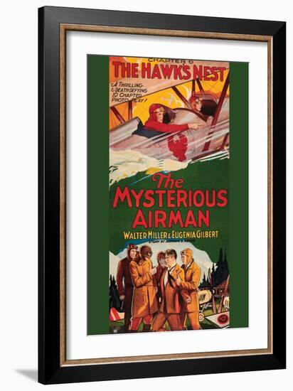 The Mysterious Airmen - the Hawks Nest-null-Framed Art Print