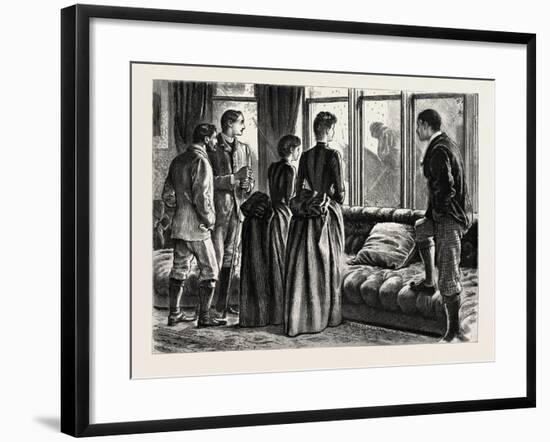 The Mystery, Interior, 1888-George L. Du Maurier-Framed Giclee Print