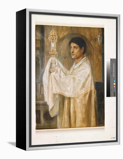 The Mystery of Faith, 1870-Simeon Solomon-Framed Premier Image Canvas
