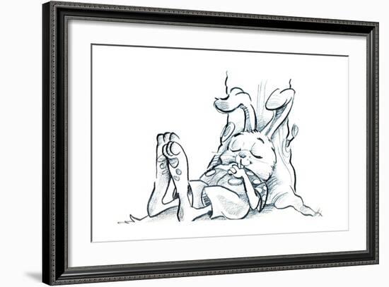 The Mystery of the Tortoise and the Hare - Child Life-null-Framed Giclee Print