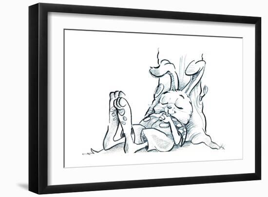 The Mystery of the Tortoise and the Hare - Child Life-null-Framed Giclee Print