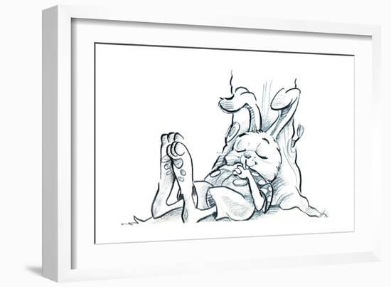 The Mystery of the Tortoise and the Hare - Child Life-null-Framed Giclee Print