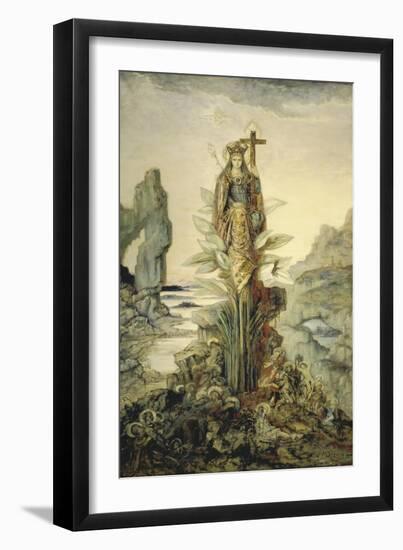 The Mystic Flower-Gustave Moreau-Framed Giclee Print