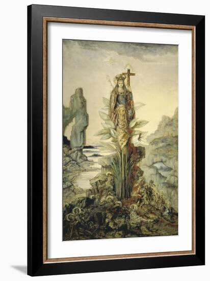 The Mystic Flower-Gustave Moreau-Framed Giclee Print