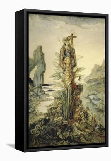 The Mystic Flower-Gustave Moreau-Framed Premier Image Canvas