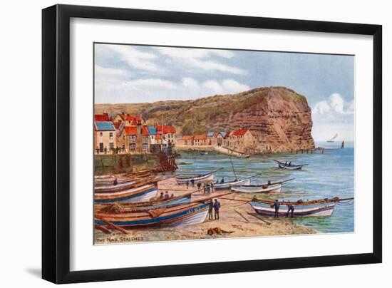 The Nab, Staithes-Alfred Robert Quinton-Framed Giclee Print