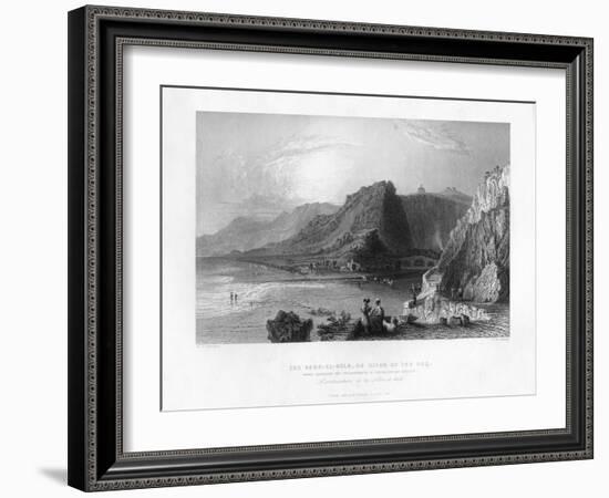 The Nahr-El-Kelb (Dog Rive), Lebanon, 1841-Joseph Wilson Lowry-Framed Giclee Print