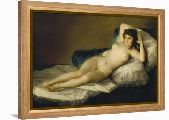 The Naked Maja, 1798-1803-Francisco de Goya-Framed Premier Image Canvas