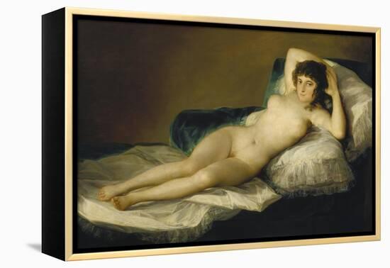 The Naked Maja, 1798-1803-Francisco de Goya-Framed Premier Image Canvas