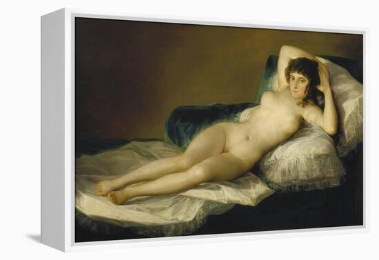 The Naked Maja, 1798-1803-Francisco de Goya-Framed Premier Image Canvas