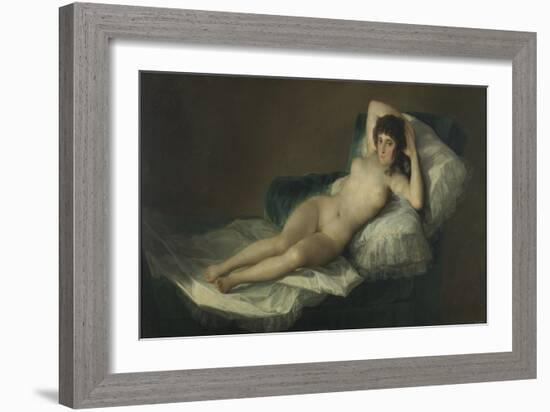 The Naked Maja, C. 1797-1800-Francisco de Goya-Framed Giclee Print