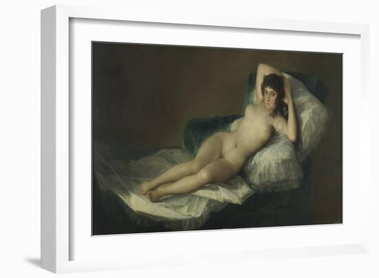 The Naked Maja, C. 1797-1800-Francisco de Goya-Framed Giclee Print