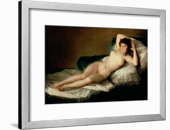 The Naked Maja, circa 1800-Francisco de Goya-Framed Giclee Print
