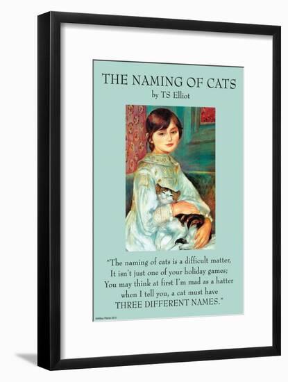 The Naming of Cats-null-Framed Art Print