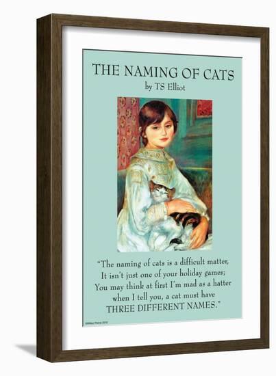 The Naming of Cats-null-Framed Art Print