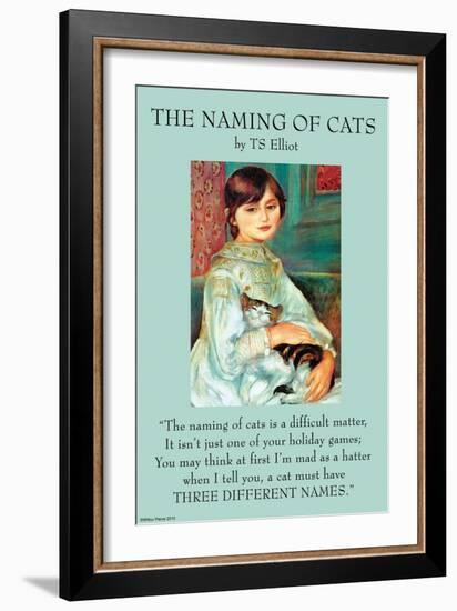 The Naming of Cats-null-Framed Art Print