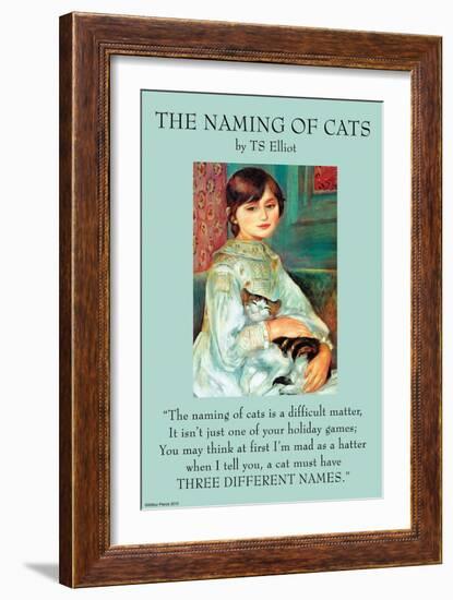 The Naming of Cats-null-Framed Premium Giclee Print