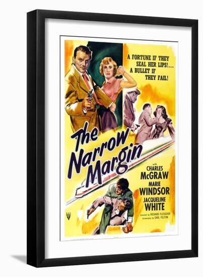 The Narrow Margin-null-Framed Art Print