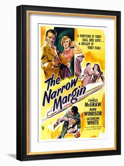 The Narrow Margin-null-Framed Art Print