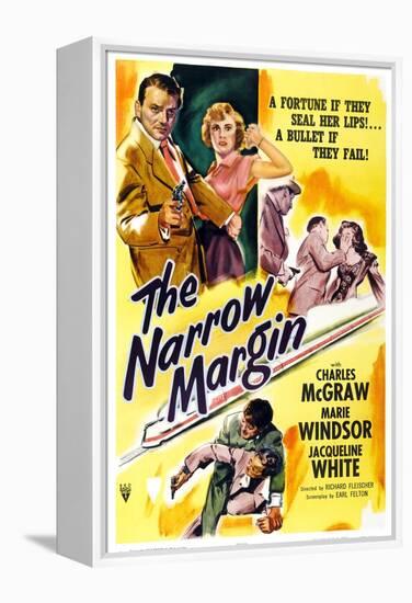 The Narrow Margin-null-Framed Stretched Canvas