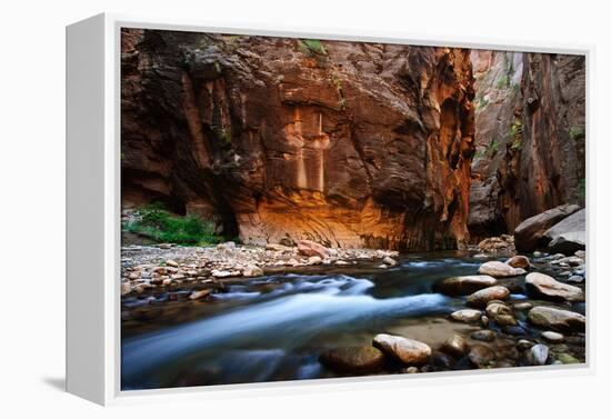 The Narrows In Zion National Park, Utah-Austin Cronnelly-Framed Premier Image Canvas