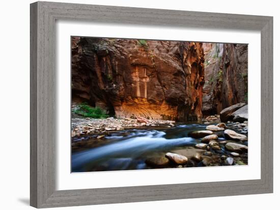 The Narrows In Zion National Park, Utah-Austin Cronnelly-Framed Photographic Print