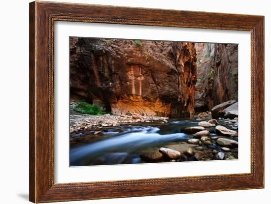 The Narrows In Zion National Park, Utah-Austin Cronnelly-Framed Photographic Print