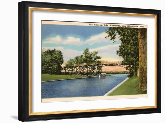 The Narrows, Lake Minnetonka, Minneapolis, Minnesota-null-Framed Art Print