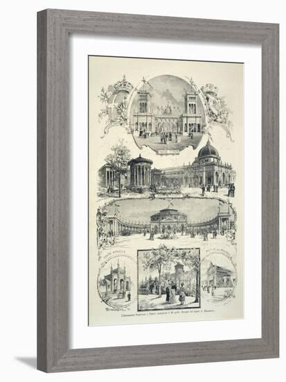 The National Exposition of Italian Industry and Commerce in Turin, April 26, 1884-Antonio Canova-Framed Giclee Print