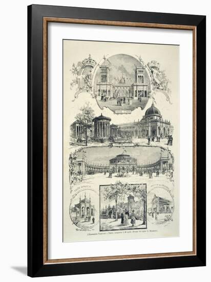 The National Exposition of Italian Industry and Commerce in Turin, April 26, 1884-Antonio Canova-Framed Giclee Print