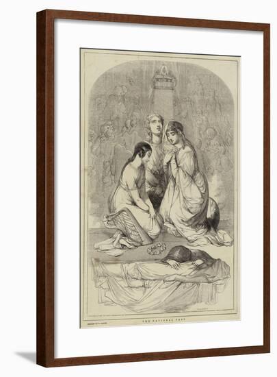 The National Fast, Designed by W Harvey-William James Linton-Framed Giclee Print