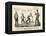 The National Game: Three Outs and One Run, Abraham Winning the Ball, 1860-Currier & Ives-Framed Premier Image Canvas
