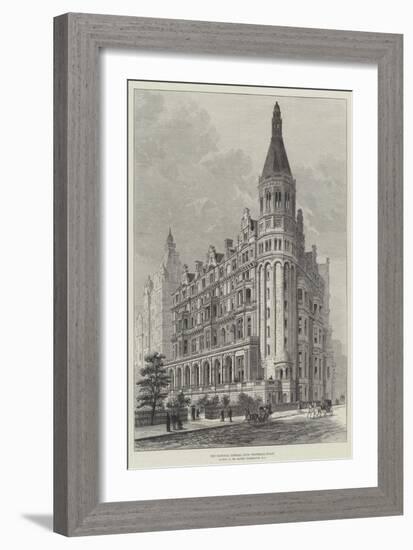 The National Liberal Club, Whitehall-Place-Frank Watkins-Framed Giclee Print