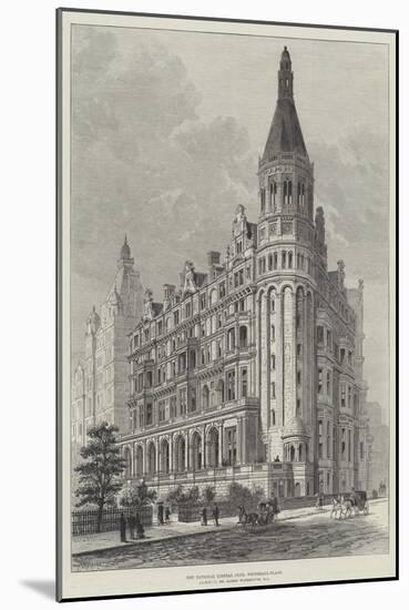 The National Liberal Club, Whitehall-Place-Frank Watkins-Mounted Giclee Print