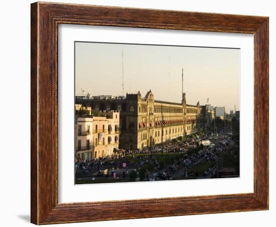 The National Palace, Zocalo, Centro Historico, Mexico City, Mexico, North America-R H Productions-Framed Photographic Print