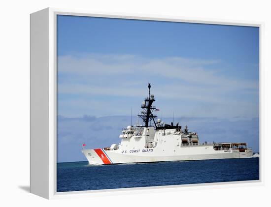 The National Security Cutter Uscgc Waesche-null-Framed Premier Image Canvas