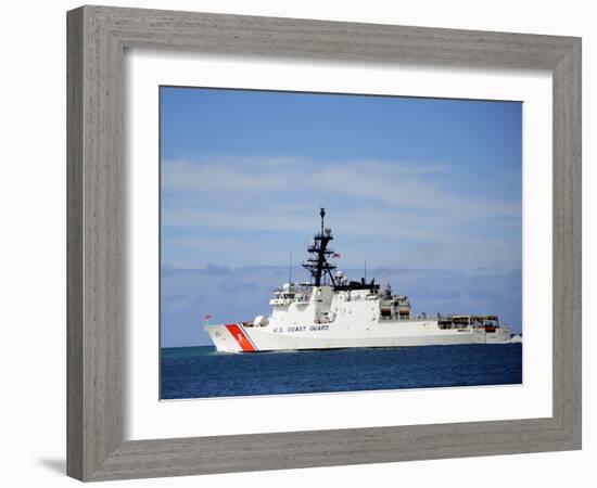 The National Security Cutter Uscgc Waesche-null-Framed Photographic Print