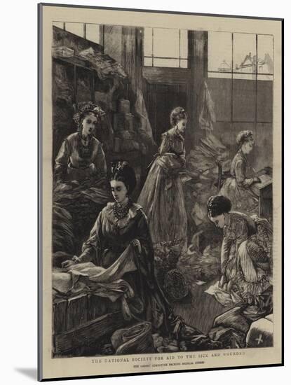 The National Society for Aid to the Sick and Wounded-Henry Woods-Mounted Giclee Print