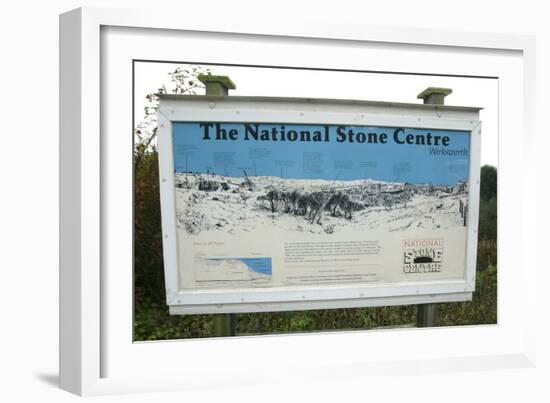 The National Stone Centre, Derbyshire, 2005-Peter Thompson-Framed Photographic Print