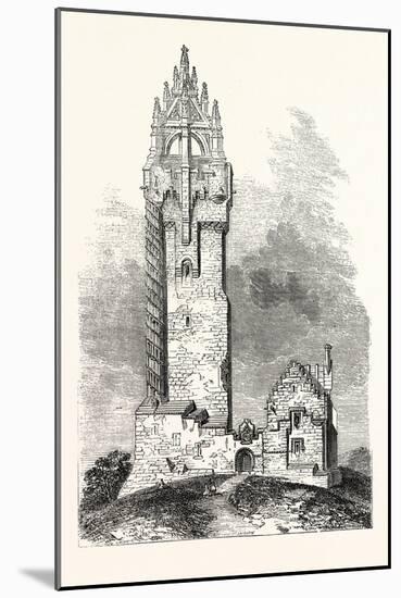 The National Wallace Monument-null-Mounted Giclee Print