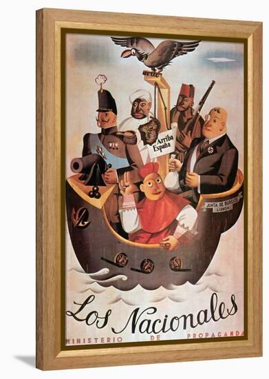 The Nationalists-Canavate-Framed Stretched Canvas