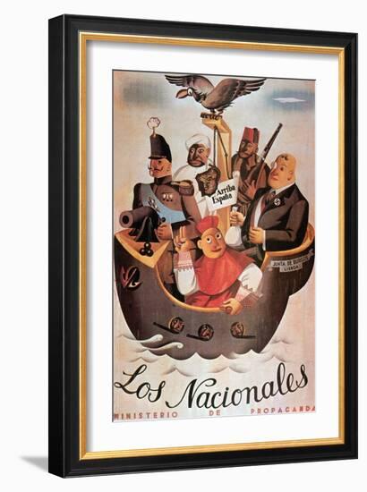 The Nationalists-Canavate-Framed Premium Giclee Print