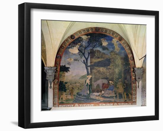 The Nativity, 1460-62-Alesso Baldovinetti-Framed Giclee Print